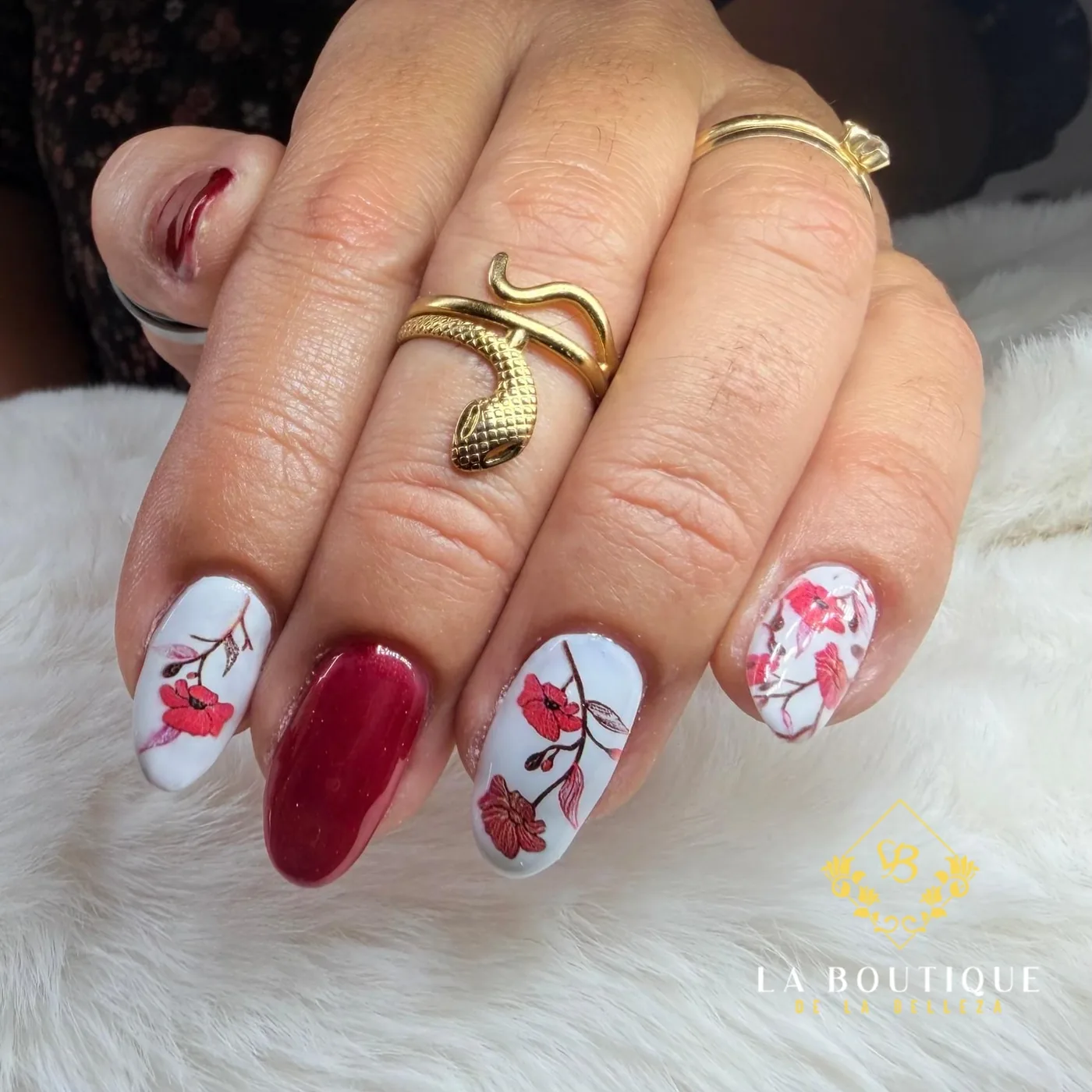 Decorated semi-permanent