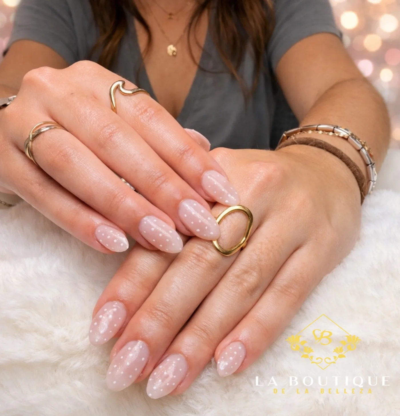 Glossy nude